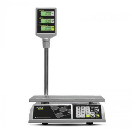 Торговые настольные весы M-ER 326 "Slim"